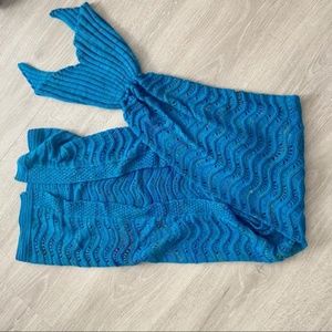 Mermaid Tail Crochet Blanket